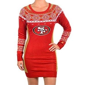 San Francisco 49ers sweater dress